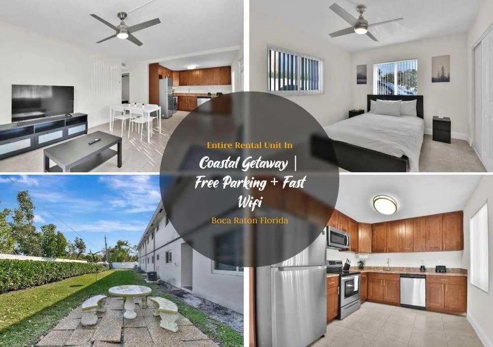 Coastal Getaway Free Parking Fast Wifi Apartment Boca Raton