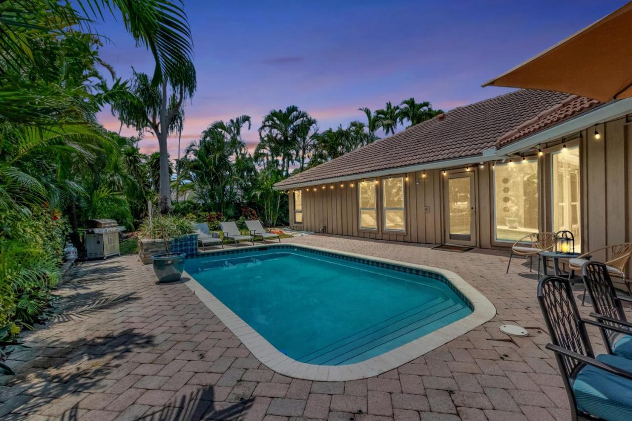 Idyllic Boca Pool Home: 4/2.5 + Study-fau & Mizner * Boca Raton
