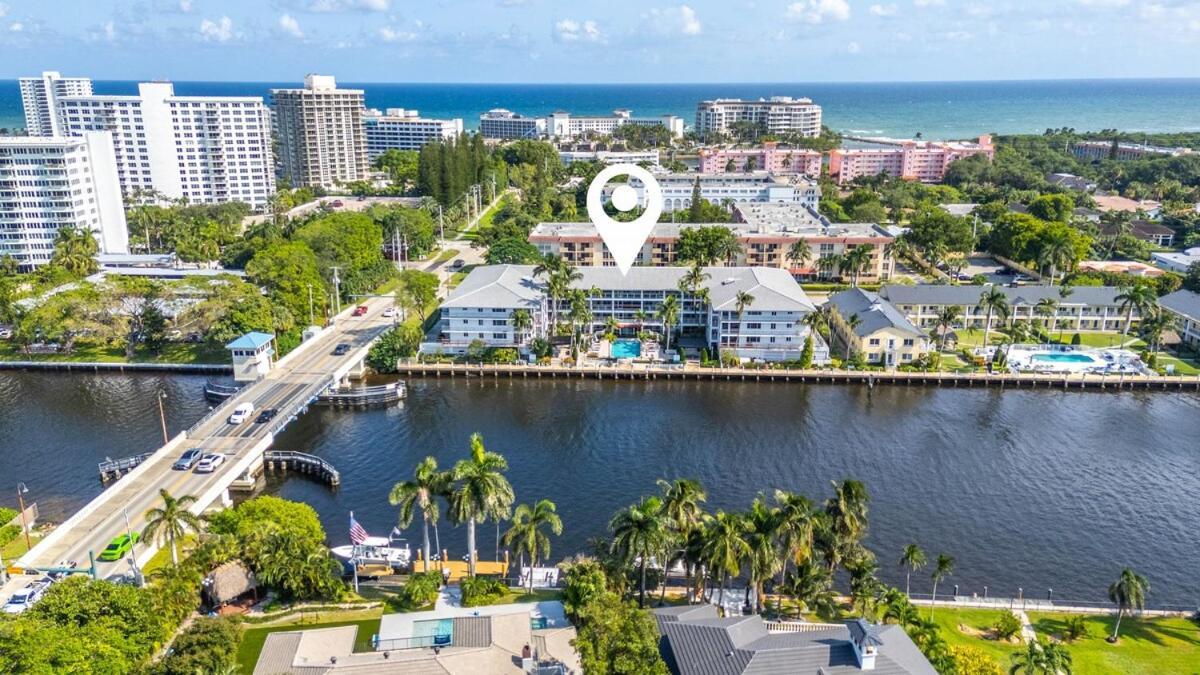 Waterfront Oasis 2br 2ba With Pool, Gym, Balcony & Parking Apartment Boca Raton